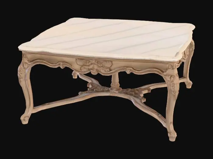 3D model for Elegant Carved Table