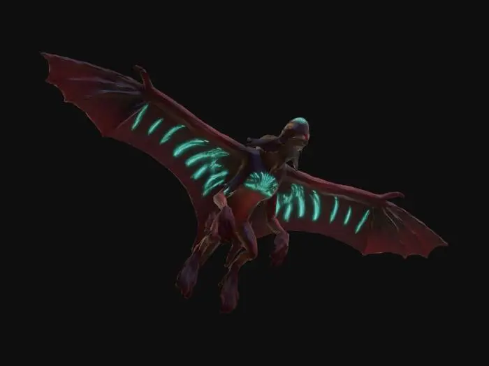 3D model for Aurora Emberwing