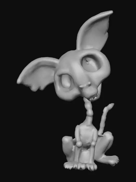 3D model for Skeleton Critter