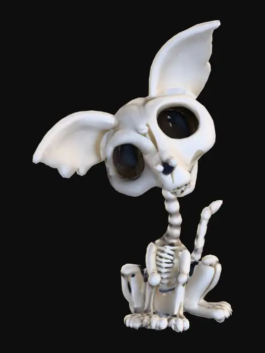 3D model for Skeleton Critter