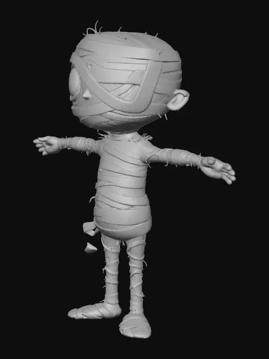 3D model for Mummified Curiosity