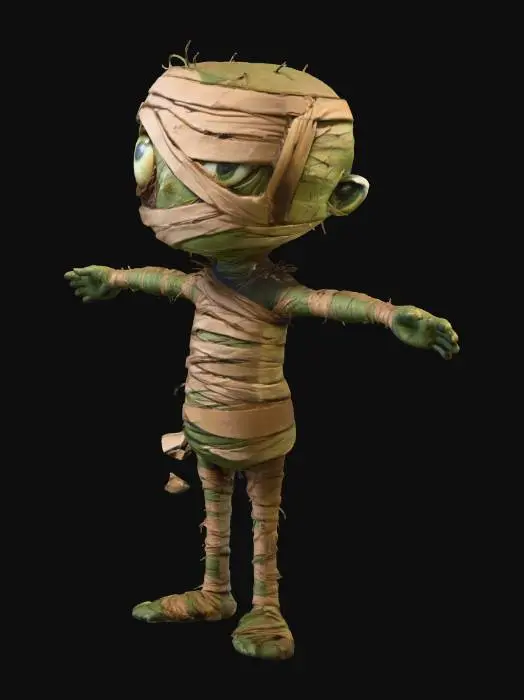 3D model for Mummified Curiosity