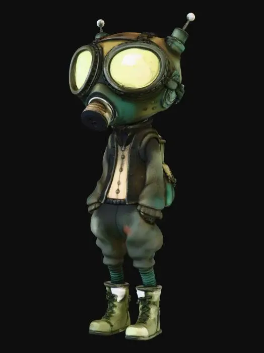 3D model for little wanderer from Ypres