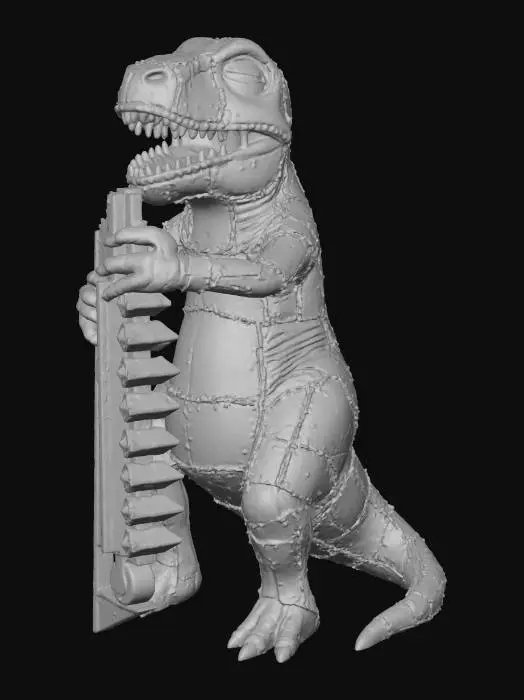 3D model for Rusty Dinky the T-Rex