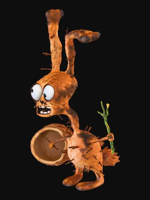 3D model for Drumstick Critter