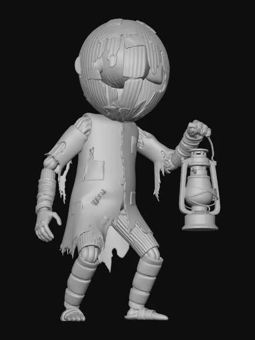 3D model for Lantern Keeper