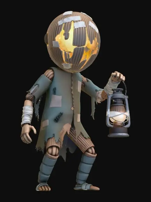 3D model for Lantern Keeper