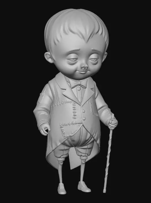 3D model for Boss of a Goddamn Circus