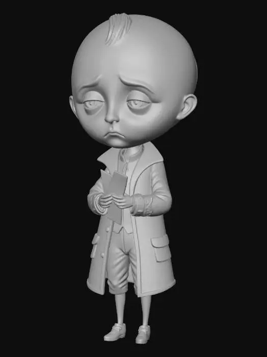 3D model for ticket boy of a Goddamn Circus