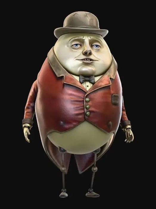 3D model for The Ringmaster of Goddamn Circus
