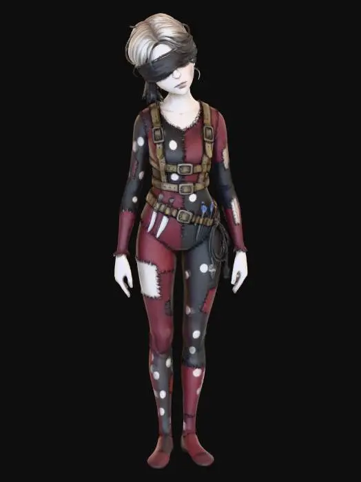 3D model for The Blind Knife Princess of Goddamn Circus