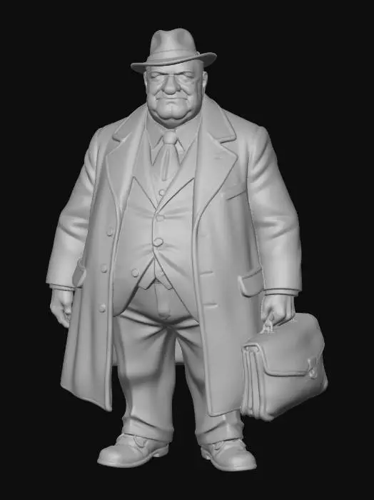 3D model for The Detective