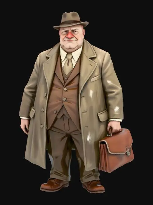 3D model for The Detective