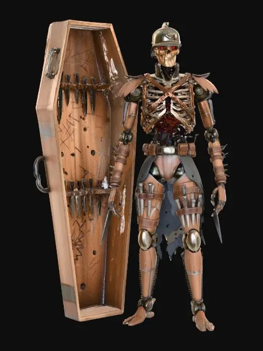 3D model for Mechanical Warrior Assistent