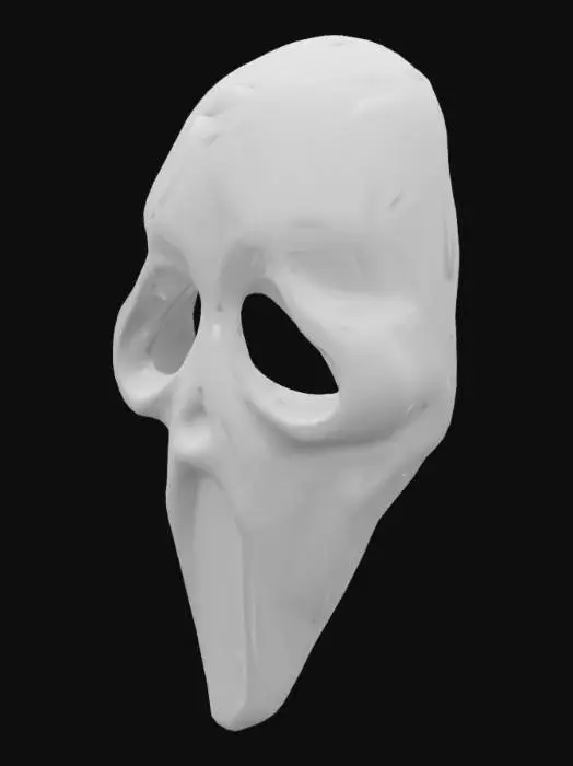 3D model for GhostFaceLowPolMask