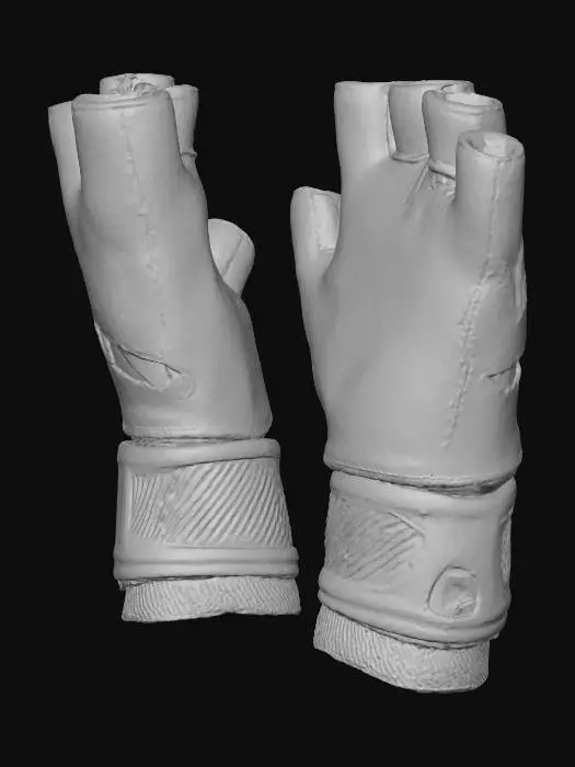 3D model for Goalkeeper Gloves