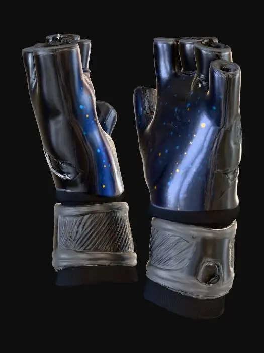 3D model for Goalkeeper Gloves