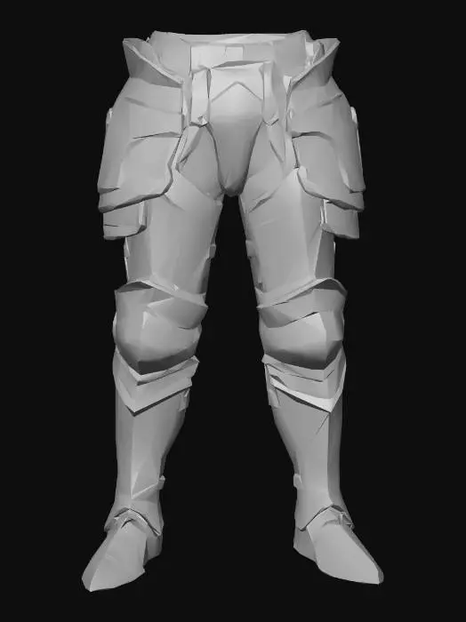 3D model for Runic Blue Legplates