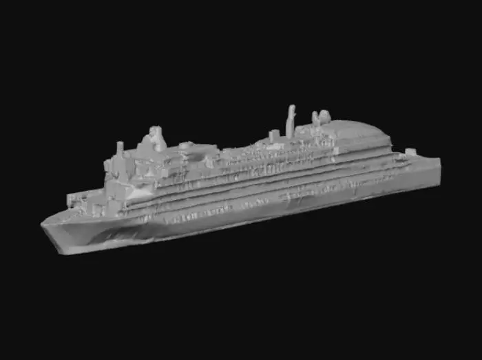 3D model for Iconic Voyage Full Multi-Teir Decks With Quality Detail, Scalable.