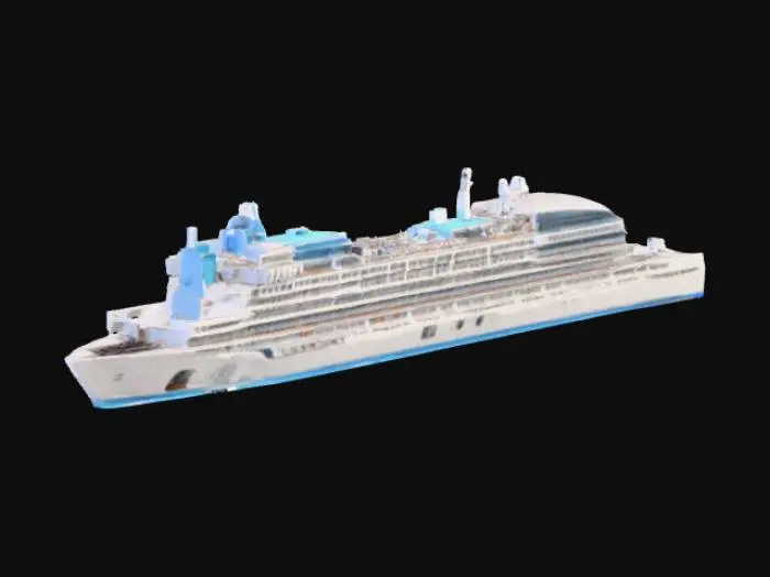3D model for Iconic Voyage Full Multi-Teir Decks With Quality Detail, Scalable.