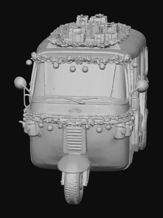 3D model for Holiday Tuk-Tuk