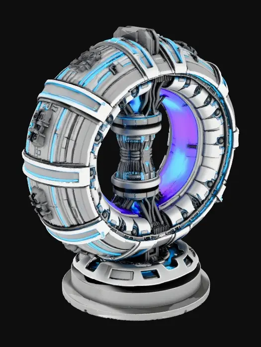 3D model for Quantum Gateway Portal