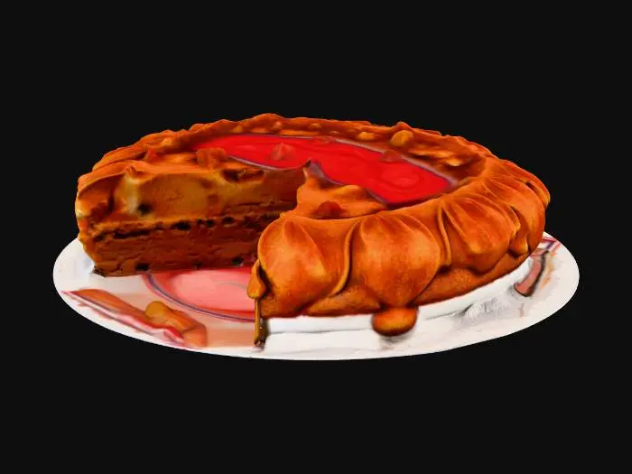 3D model for Chocolate Hazelnut Delight