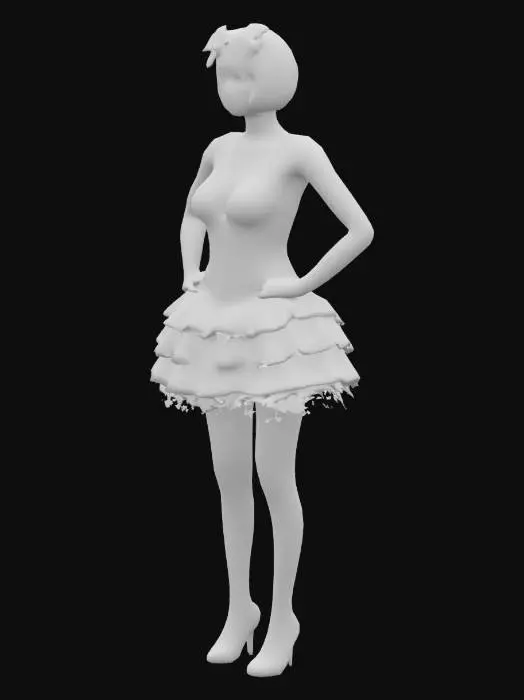 3D model for Barn Ballerina