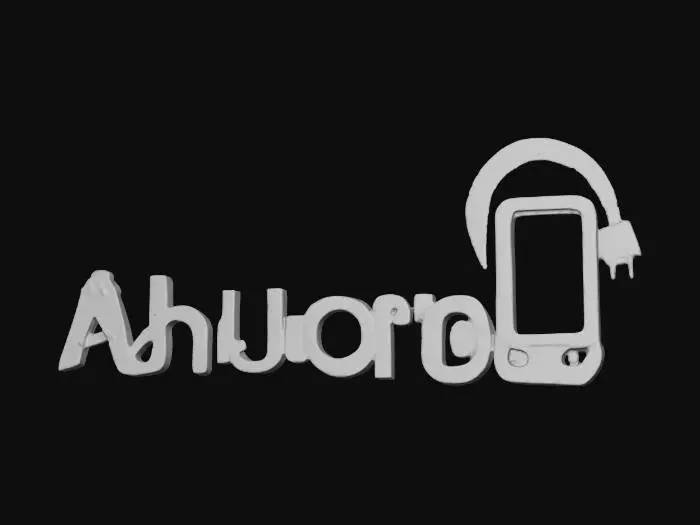 3D model for Ahuora Logo