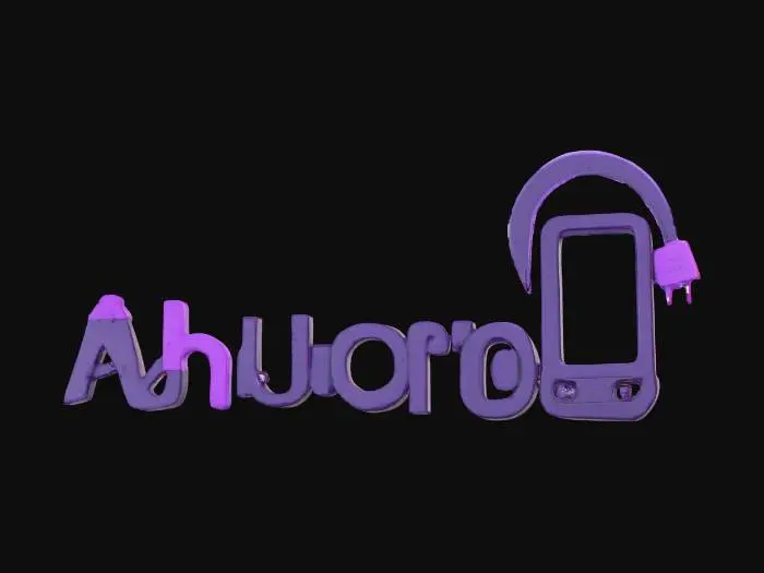3D model for Ahuora Logo