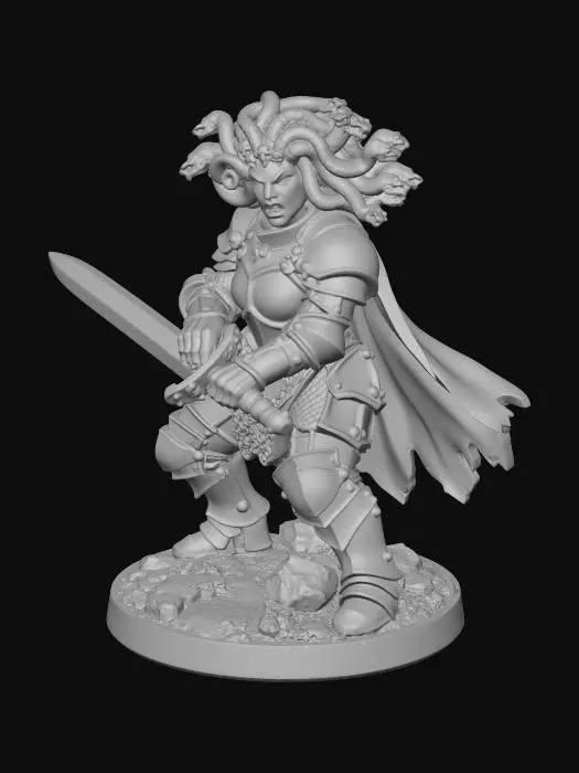3D model for Gorgon Warrior