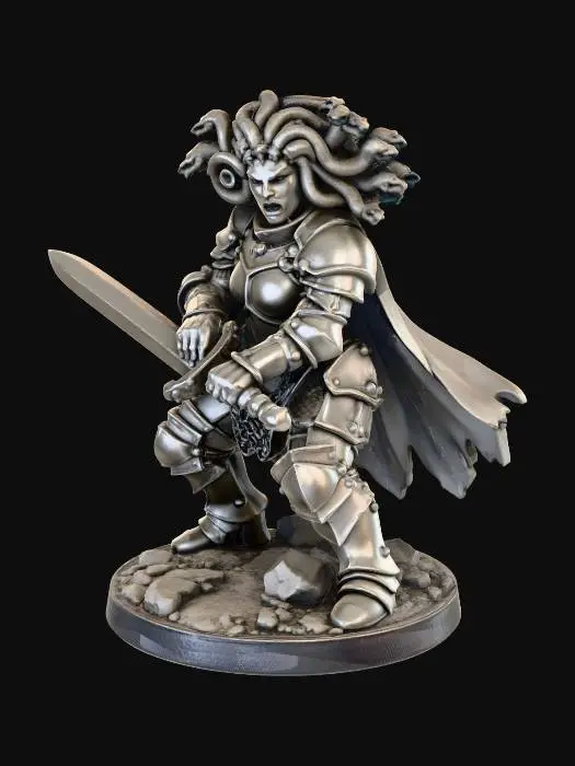 3D model for Gorgon Warrior