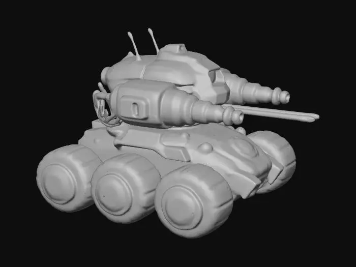 3D model for Galactic Rover