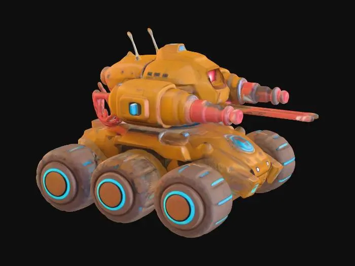 3D model for Galactic Rover