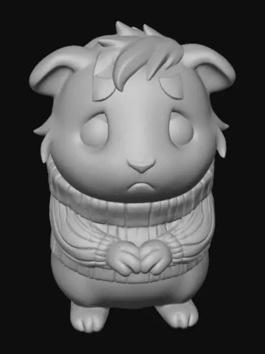 3D model for Pensive Guinea Pig