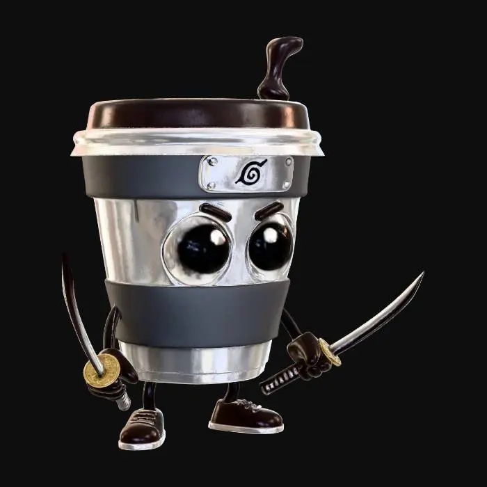 3D model for Ninja Coffee Cup