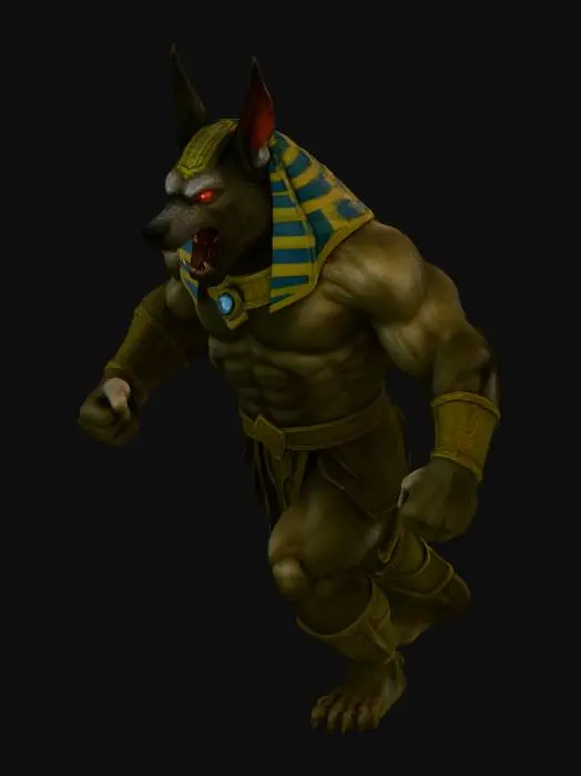 3D model for Anubis Unleashed