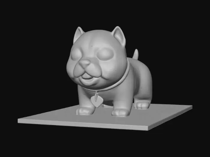 3D model for Pinky Pup Creation