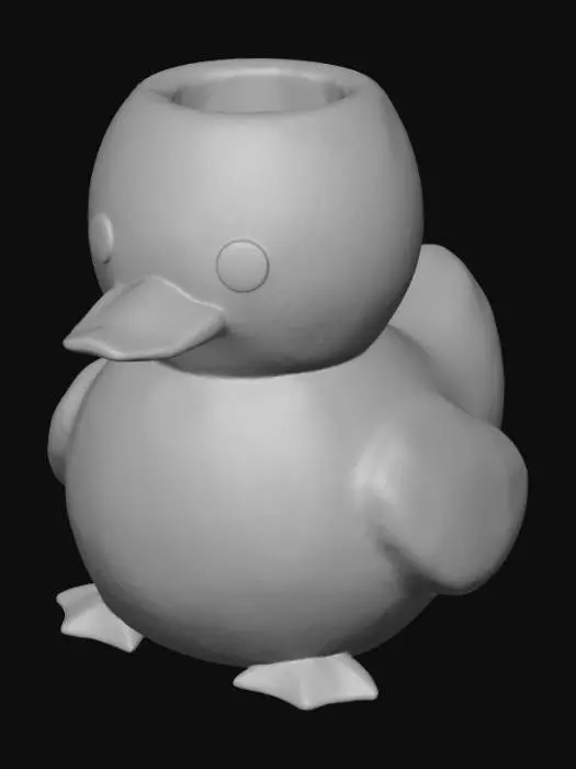 3D model for Duck Planter Model