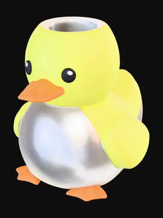 3D model for Duck Planter Model