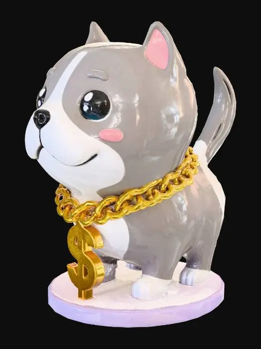 3D model for Gangsta Pup