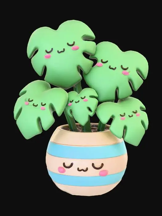 3D model for SleepyLeaf Trio