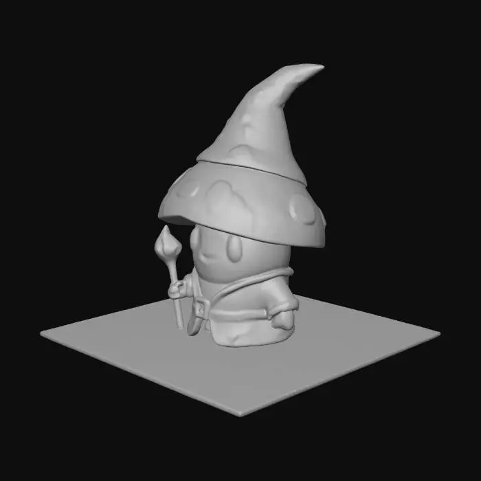 3D model for Mushroom Wizard