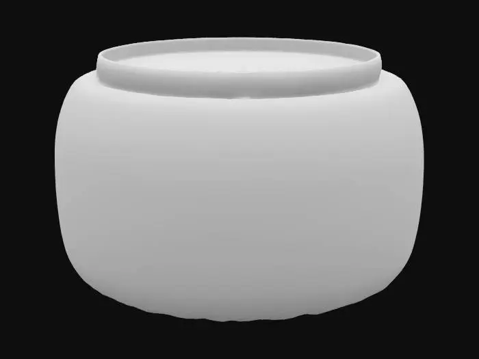 3D model for Ottoman Halmar Taburet BONNY