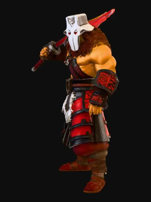 3D model for Warrior of the Blade