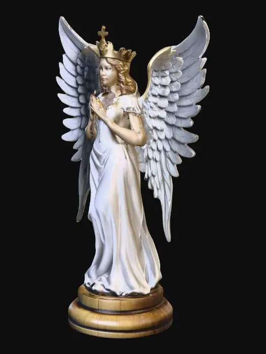 3D model for Schachfiguren, Engel, Königin