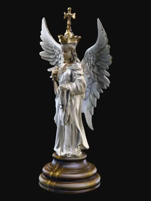 3D model for Schachfiguren, Engel, König