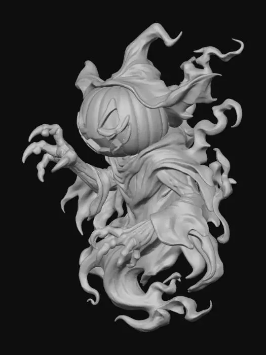 3D model for Pumpkin Phantom, #Halloween2025#
