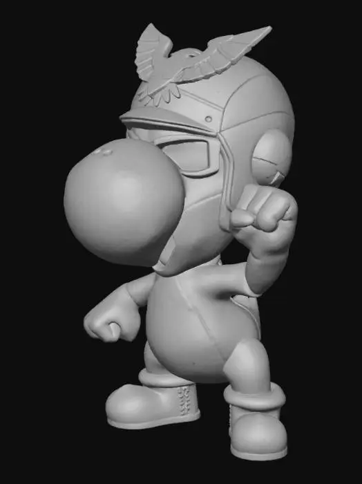 3D model for Captain Falco-Yoshi