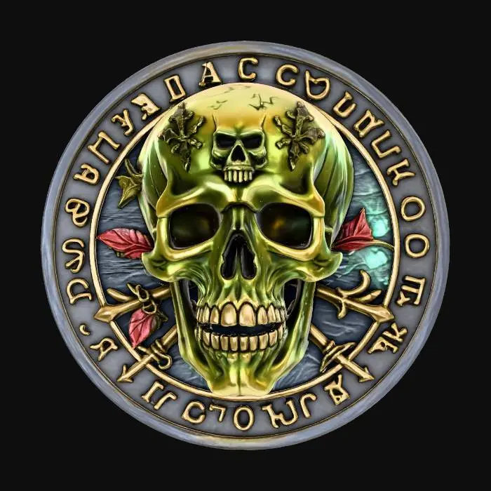 3D model for Pirate Coin